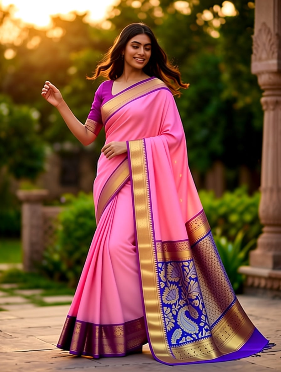 Kanchi Blended Bridal Silk Sarees 177