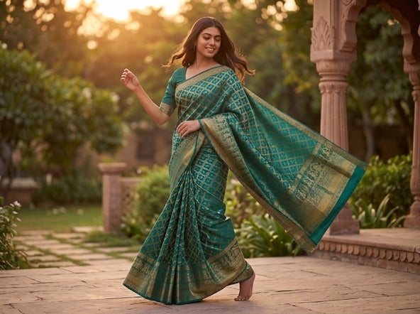 Kanchipuram Blended Trendy Bridal Silk Sarees 271