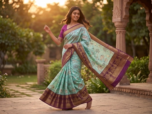 Kanchipuram Blended Bridal Silk Sarees 269