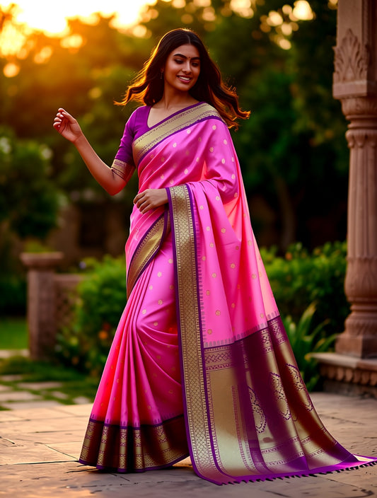 Kanchi Blended Bridal Silk Sarees 178