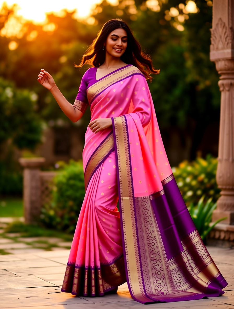 Kanchi Blended Bridal Silk Sarees 180