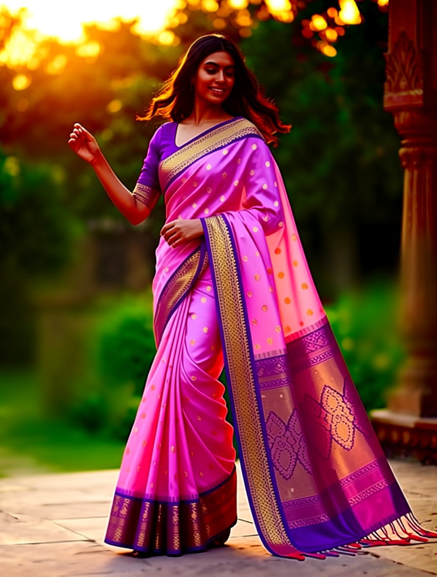 Kanchi Blended Semi Soft Silk Saree 661