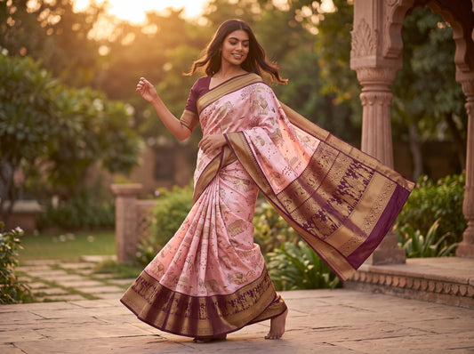 Kanchipuram Blended Bridal Silk Sarees 266