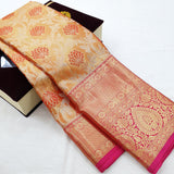 Kanchipuram Pure Handloom High Tissue Silk Saree 024