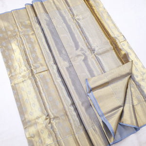 Kanchipuram Pure Handloom High Tissue Silk Saree 055