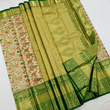Kanchipuram Pure Handloom High Tissue Silk Saree 096