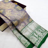 Kanchipuram Pure Handloom High Tissue Silk Saree 101