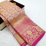 Kanchipuram Pure Handloom High Tissue Silk Saree 136